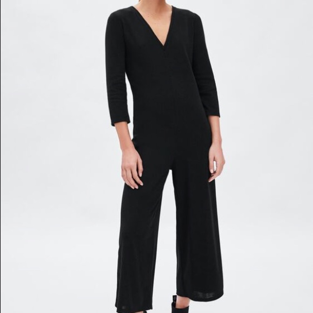Zara - Textured Weave black Jumpsuit size small